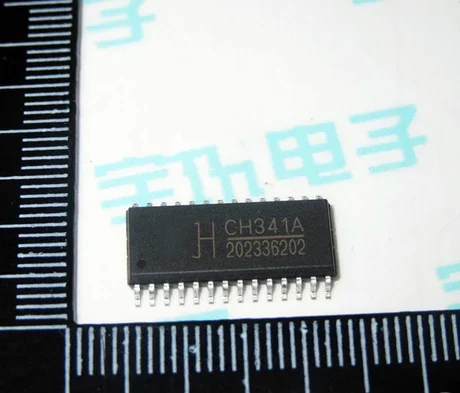 10-50 шт. новый чип с последовательным портом USB CH341A SOP-28 | Электронные компоненты и