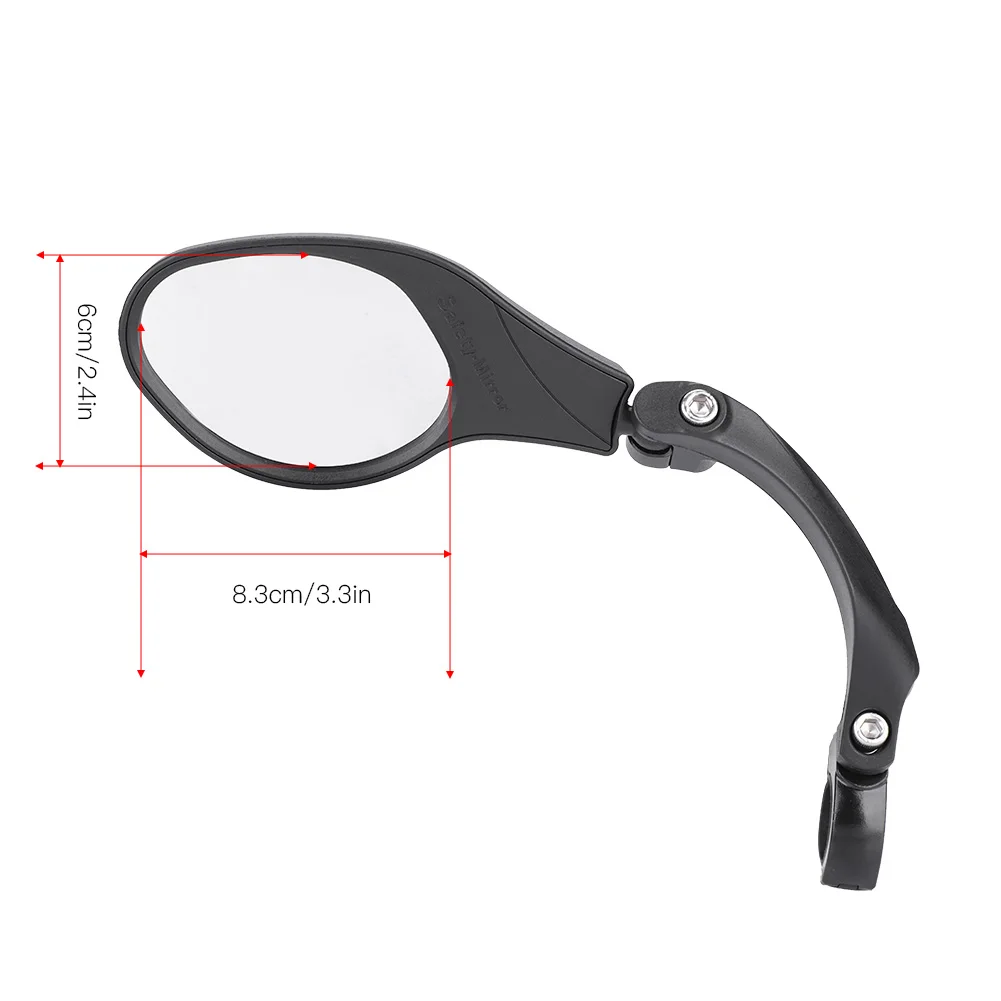 FreeShipping 360 Degree Rotate Bicycle Rear Mirror Wide Angle Handlebar Rearview Mirror for Bike MTB Bicycle Cycling Accessories