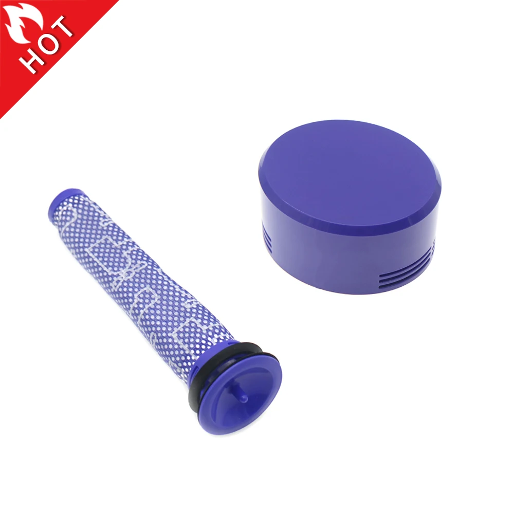 

Pre Filter + HEPA Post-Filter kit for Dyson V7 V8 Vacuum Replacement Pre-Filter (DY-96566101) and Post- Filter (DY-96747801)