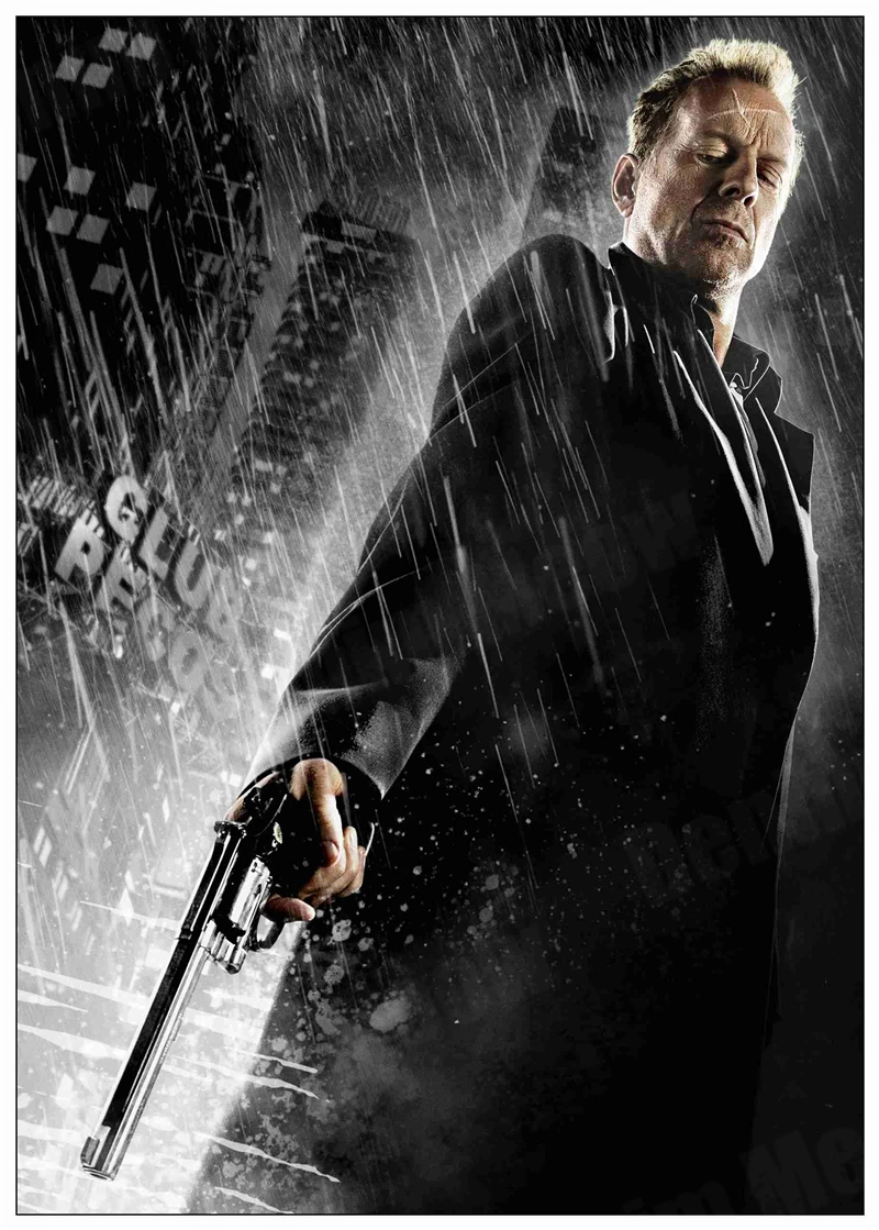 A Sin City винтажный металлический постер Ретро оловянные вывески для бара, клуба, домашнего декора комнаты, фильм, настенная художественная табличка для дам, чтобы убить для вывесок ZSS19 - Цвет: A