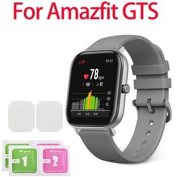 

1/2/5Pcs Tempered Glass Screen Protector For Amazfit GTS Smart Watch Protector Screen Film Clear Cover Protective Film Dropship