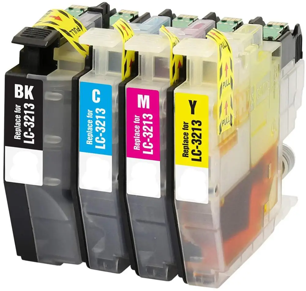 

4PK LC3213 compatible Ink Cartridge for Brother DCP-J572DW / J772DW / J774DW, MFC-J491DW / J497DW / J890DW / J895DW