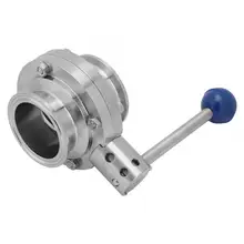 2 дюйма рычаг Тип 304 Нержавеющая сталь ЧПУ тонкой сварки санитарный клапан для воды масло высокое качество