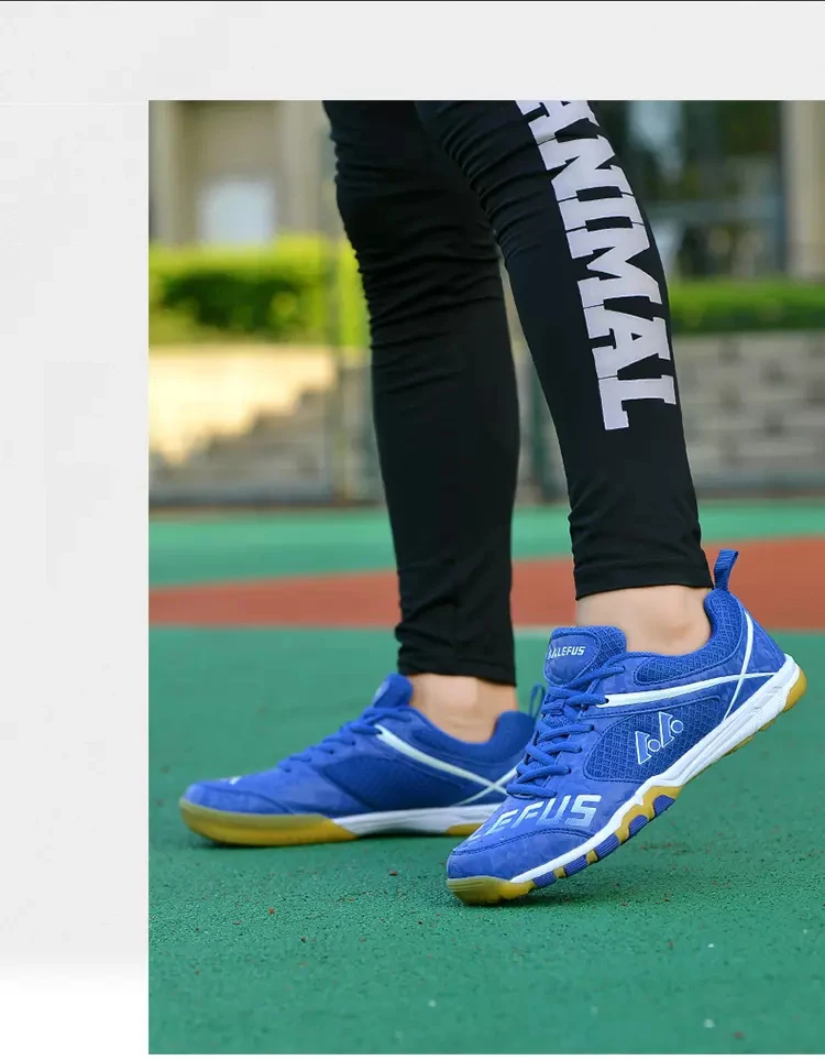 Мужская и женская Нескользящая дышащая обувь для настольного тенниса, уличные спортивные кроссовки для тренировок, износостойкая спортивная обувь