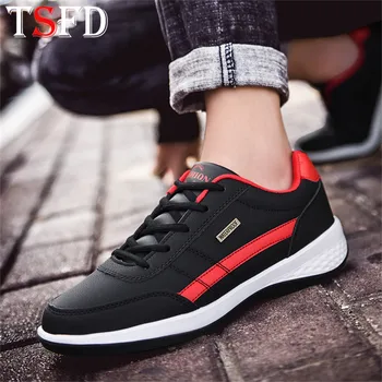

Summer Sneakers Comfortable Men Sport Shoes Lace Up Running Shoe Non-slip Shoes Man Sports Low Top Shoe White Men's Footwear V14