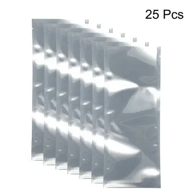 25 шт. антистатическая защитная сумка, плоский открытый верх, 3," x 9,8"