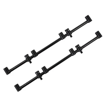 

Aluminium Alloy Fishing Rod Stand Holder Windproof Anti Falling Snag Bar Connector For Bite Alarm Carp Fishing Supplies Bracket