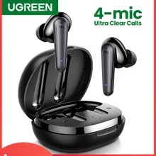 UGREEN HiTune T1 Беспроводные наушники с 4 микрофонами TWS Bluetooth 5 0 True Wireless