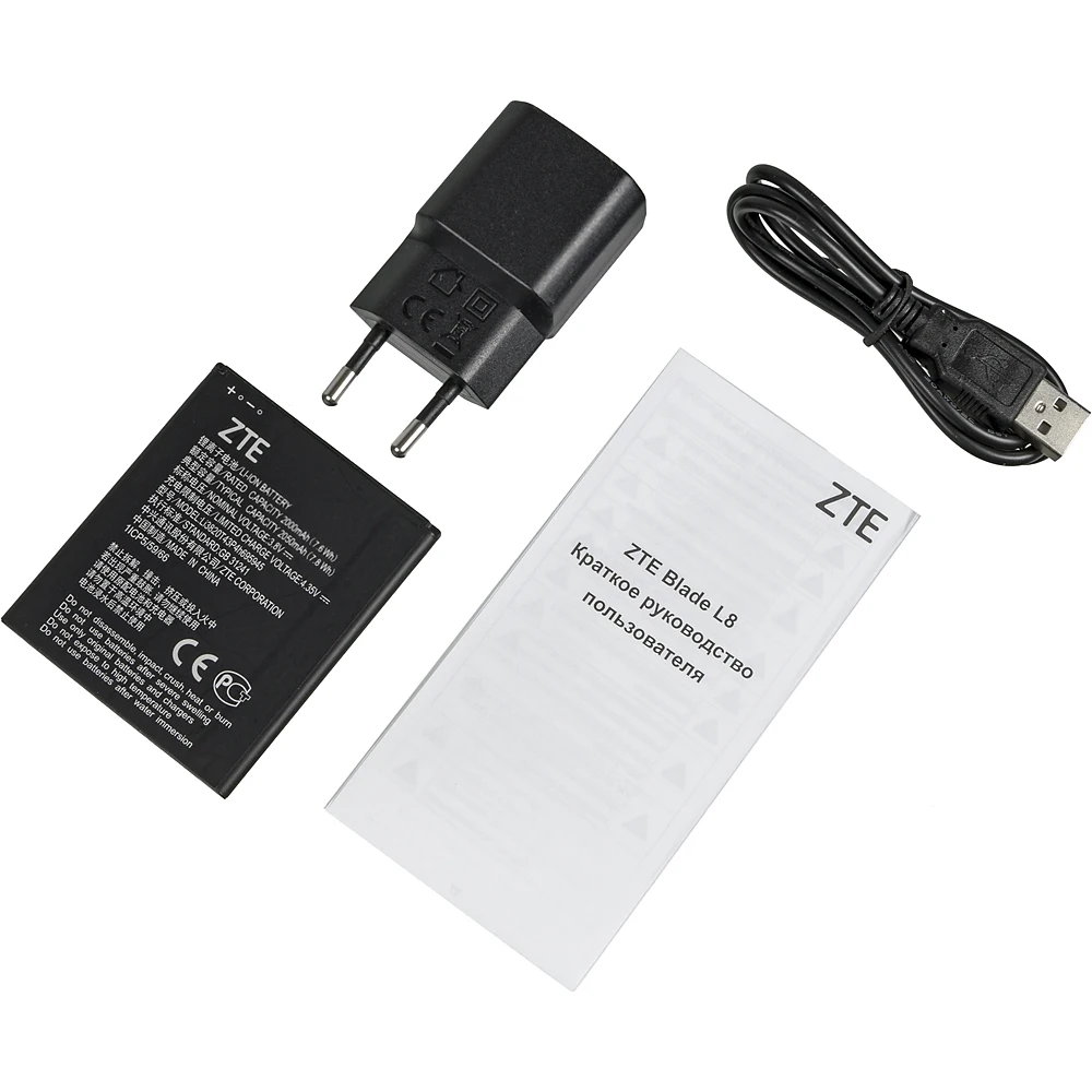 Смартфон ZTE Blade L8 16Gb, черный