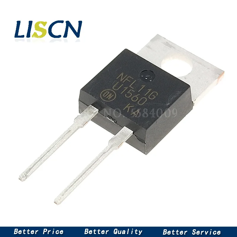 10pcs/lot 15a600v Fast Recovery Diode U1560 Mur1560 Mur1560g To-220 New ...