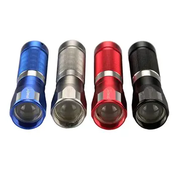 

LED Tactical Flashlight Powerful LED 1 Mode Zoomable Portable 4Colors Torch