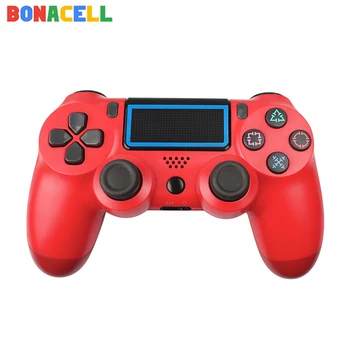 

Bonacell Red Wireless Joystick Controller for SONY PS4 Bluetooth Gamepad For Play Station 4 PS3 Joystick Wireless Console