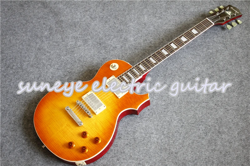 

New Arrival Boston Sunset Fade Finish Suneye Standard Electric Guitar Left Handed Guitar Kit Available