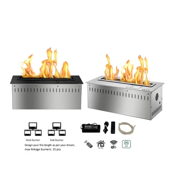 

Inno-Fire 18 inch factory supply intelligent smart automatic bio fuel enthanol fireplace