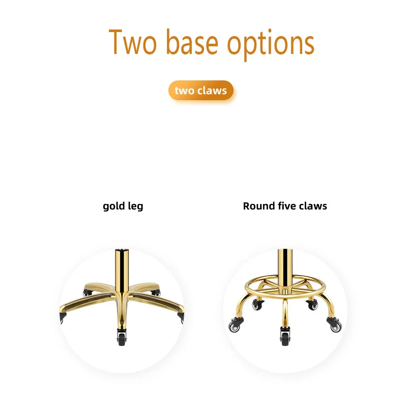 Living Room Furniture Small Round Stool With Pulley Lifting Chair Dining Chair Barber Shop Gairdressing Stool Beauty Salon