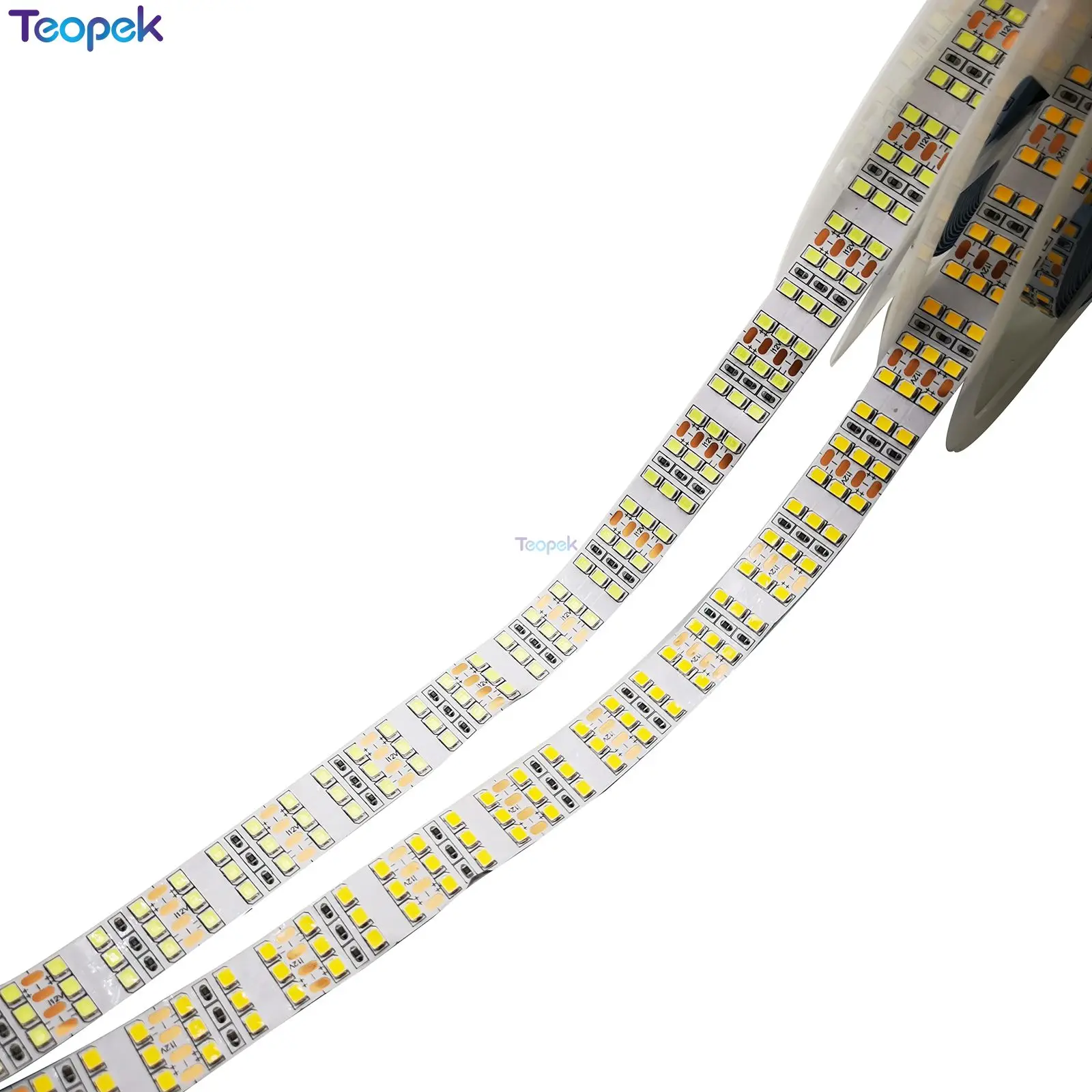 2835 SMD 360LEDs/m Led Strip Light 12V/24V 5M 1800LED Three Row Flexible Led stripe Tape Ribbon 16mm PCB Home Decoration