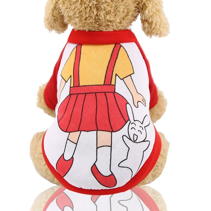 Одежда для собак одежда йоркширского терьера Ropa Perro Xs худи для щенка Petstyle Толстовка для собаки теплый зимний свитер мультфильм