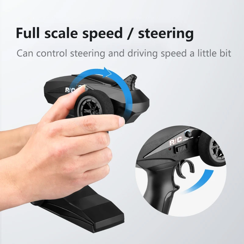 Rc car 1: 18 ratio steering differential control 4wd hour speed 50km four-wheel drive climbing off-road racing alloy material Rc car 1: 18 ratio steering differential control 4wd hour speed 50km four-wheel drive climbing off-road racing alloy material