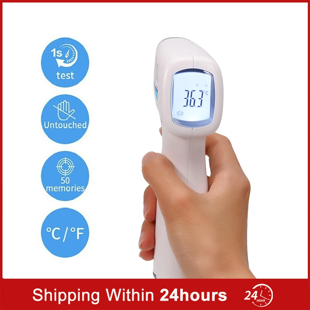 

For Baby Adult Infrared Forehead Body Non-contact Thermometer Gun Forehead Thermometer Gun Muti-fuction Digital Thermometer