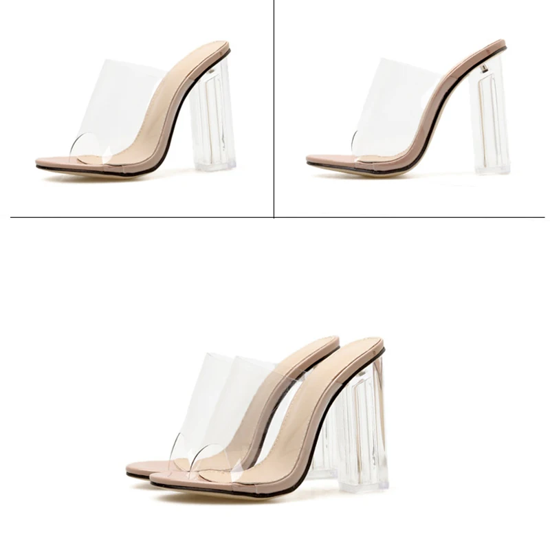 SWQZVT Summer Sexy Women Shoes High Heels Sandals Plus Size Pumps Party Elegant Female Shoes Fashion Lady Heels (18)