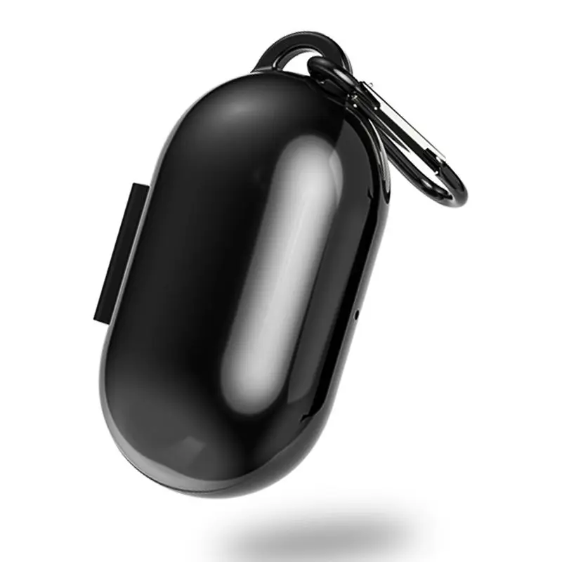 Черный Покрытие из ТПУ защитный чехол полное покрытие для samsung Galaxy Buds аксессуары - Цвет: Черный