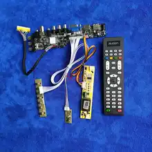 

2CCFL 30Pin-LVDS 1024*768 Signal DVB USB VGA AV HDMI-compatible LCD display drive board For QD15XL11/QD15XL15/N150X7-L01 DIY KIT