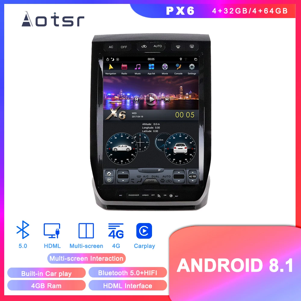Android 8,1 автомобильный dvd-плеер gps навигация для Ford F150 Ford Raptor авто радио Coche стерео плеер головное устройство