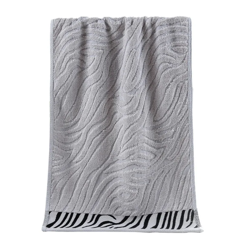 grey 75x34cm DIDIHOU набор хлопковых полотенец с вышивкой лаванды, полотенце для лица s, банное полотенце для взрослых, мочалки, высокоабсорбирующее полотенце s - Цвет: grey 75x34cm
