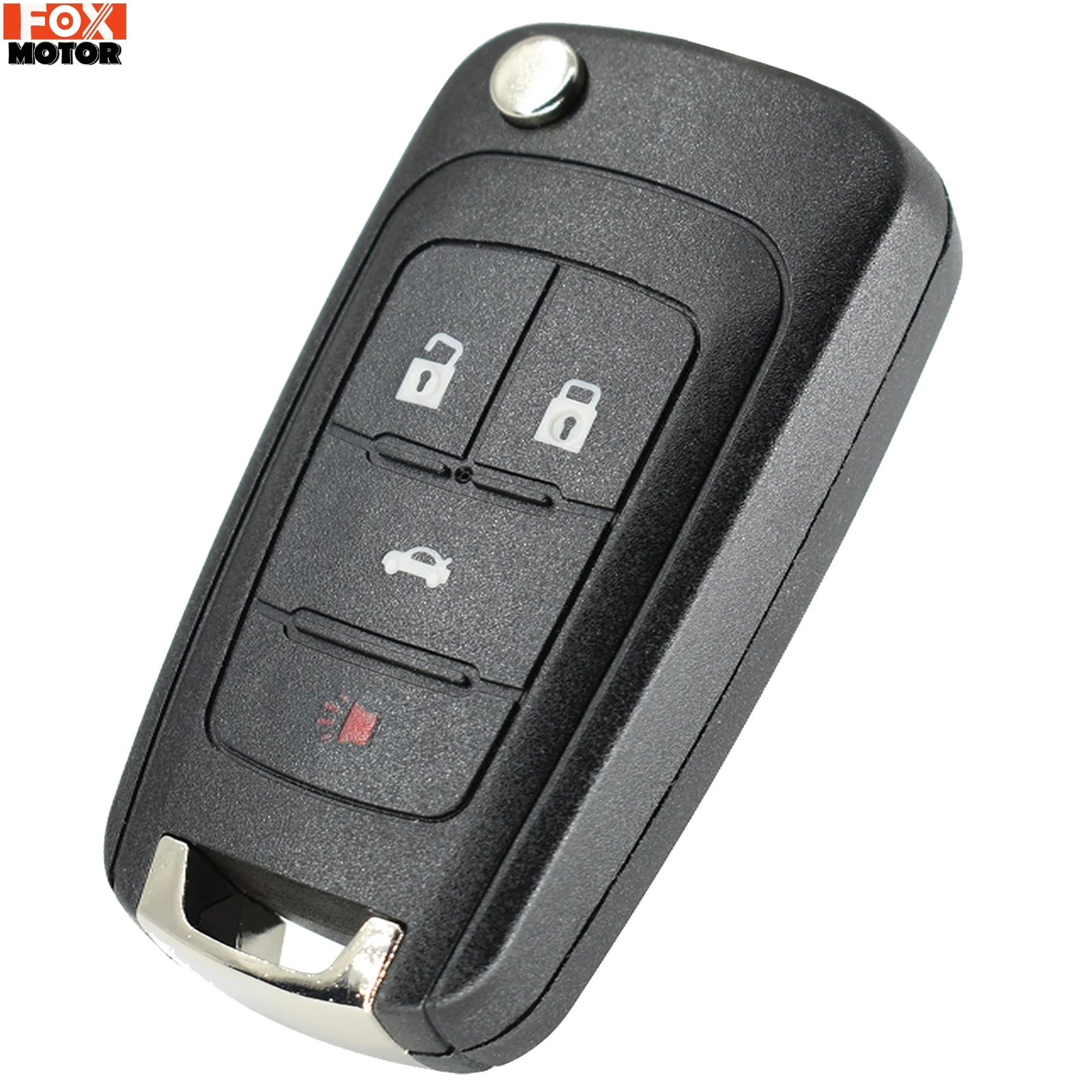 

4 Buttons Flip-Out Key Case Fob Repair for Opel Vauxhall Corsa Astra Chevrolet Cruze Equinox Malibu Holden Barina Colorado Epica