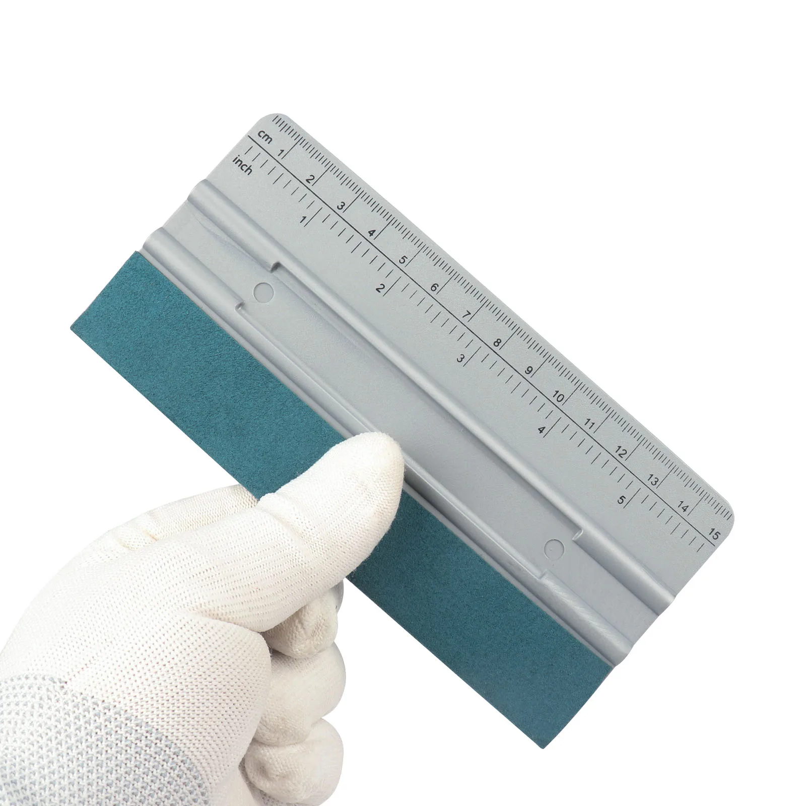 3/5pcs Plastic Vinyl Car Wrap Suede Cloth Squeegee Scraper with Scale Declas Film Auto Wrapping Tool Window Tint Tool car wrapping tools,vinyl squeegee,window tinting squeegee,automotive film tools,window tint squeegee