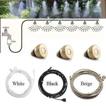 

6/9/12/15/18m Garden Irrigation System Automatic Self Watering Hose Nozzle Kit Irrigation System drip irrigation garden sprayer