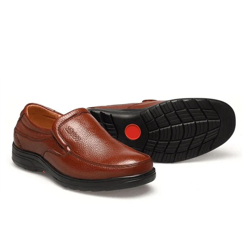 FONIRRA; коллекция года; классические комфортные мужские лоферы; повседневная обувь для вождения; мокасины; дышащая мужская обувь; 360 из натуральной кожи на плоской подошве