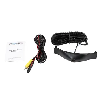 

For 16 A6L Forward Looking Camera Car Upgrade Accessories Waterproof Front Camera High Definition Black Visual Camera