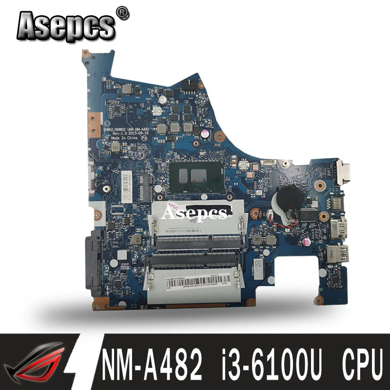 NM-A482 original mainboard For Lenovo 300-14ISK with I3-6100U Laptop motherboard | Компьютеры и офис