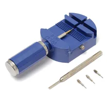 Высокое качество! 3 шт. часы для ремешка Пружинные стержни штырьки для соединения ремешков для удаления регулятора открывалка инструмент для ремонта с чехлом