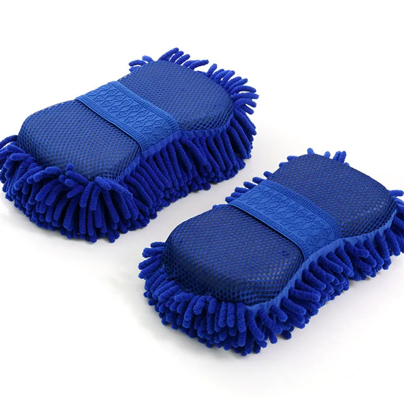 Super Car Wash Glove Hand Soft Towel Microfiber Chenille Polishing Dry