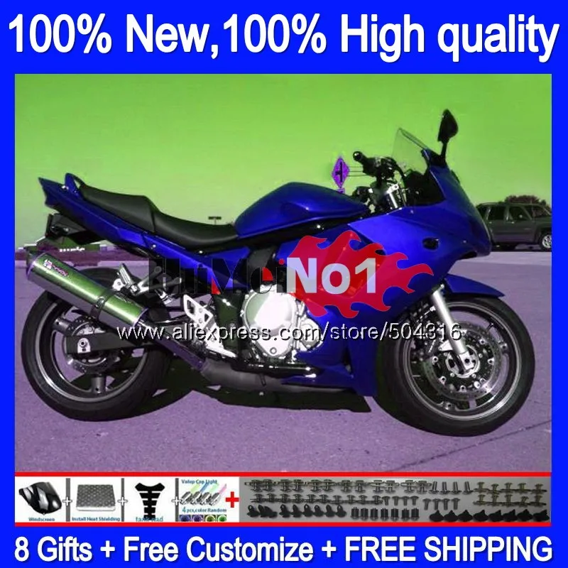 GSXF-650 для SUZUKI GSXF650 08 09 10 2011 2012 2013 24MC. 115 GSX650F GSXF 650 2008 2009 2010 11 12 14 Обтекатели все синий - Цвет: No. 1