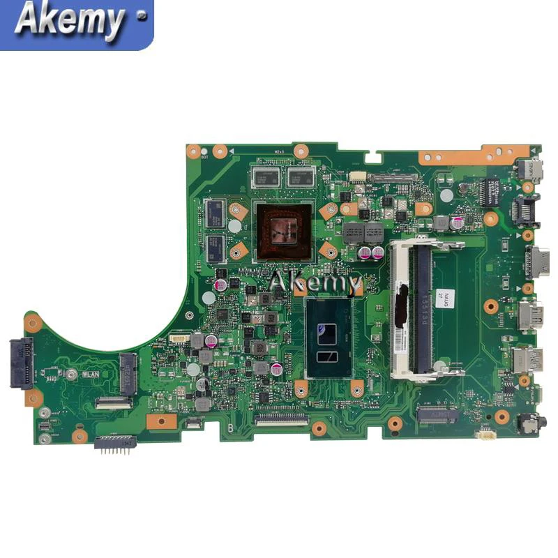 AK X756UX MAIN_BD./I7 6500U GTX950M 2GB DDR4 Mainboard For Asus X756U X756UXM K756U X756UB laptop motherboard test ok|Материнские