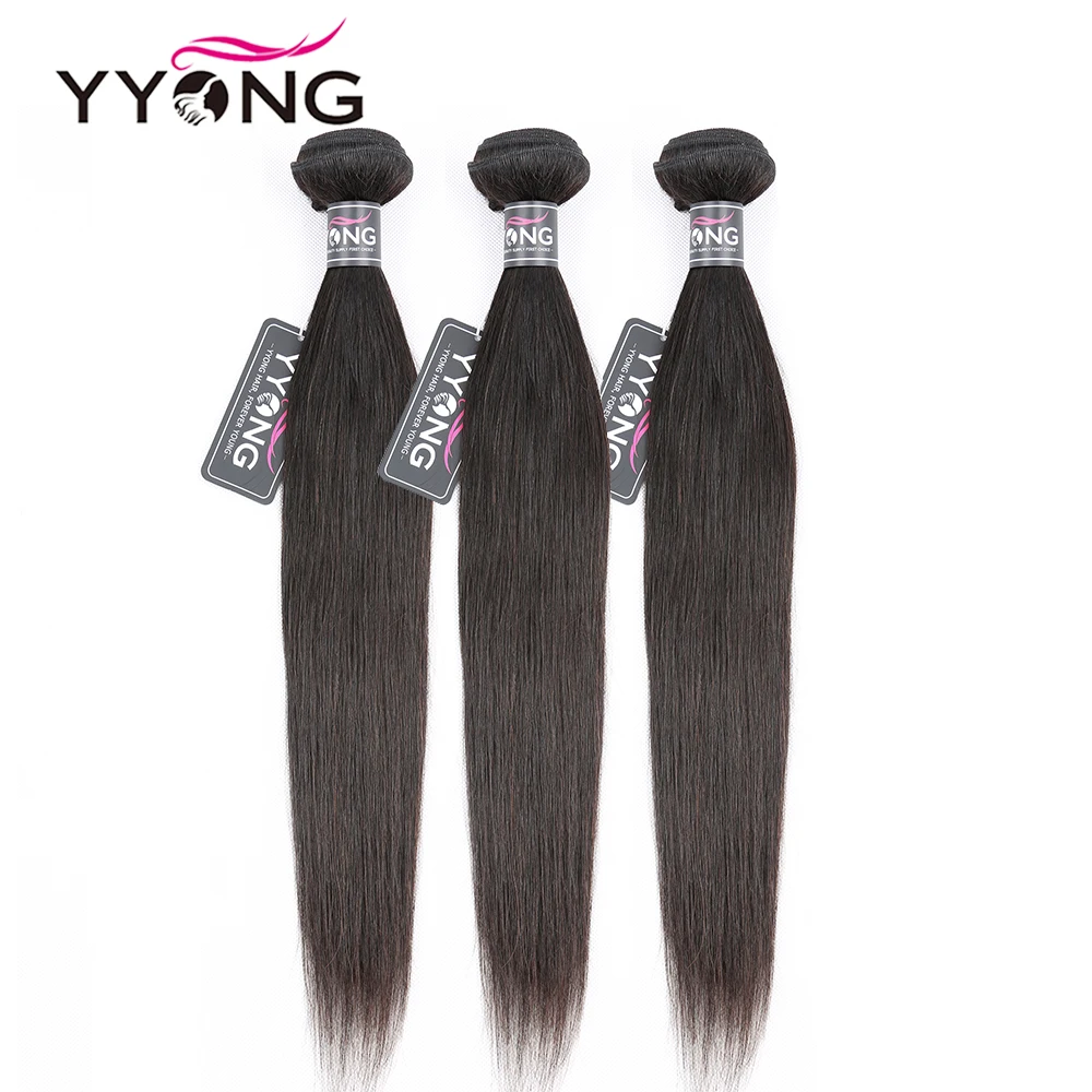 3 bundles straight hair