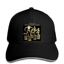 Новая популярная мужская черная бейсболка с альбомом Uriah Heep Wonderworld snapback