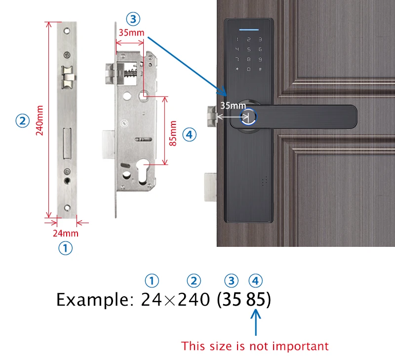 TTLock приложение умный раздвижной замок wifi электронный дверной замок Bluetooth цифровое приложение клавиатура код RFID карта замок без ключа