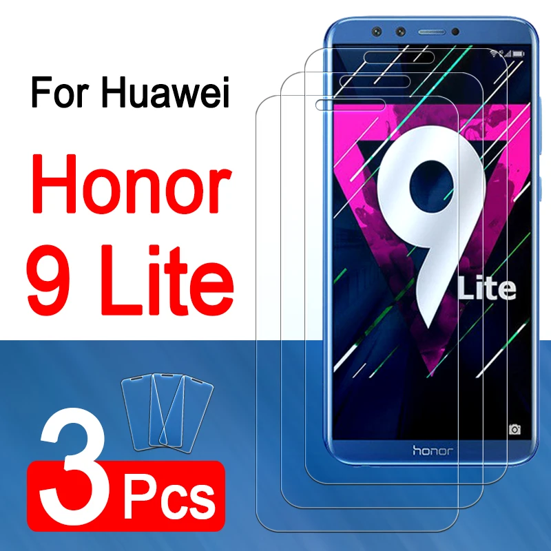Чехол для huawei honor 9 Lite легкий чехол телефона lite защитный Glas honer Armor sheet 1-3 шт. |