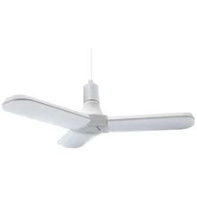 Промо-акция! 45 Вт светодиодные лампы Smd2835 228 светодиодов супер яркий Складной вентилятор угол лезвия Регулируемая потолочная лампа домашние энергосберегающие лампы