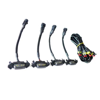 

Exterior LED Grille Light Bulbs Car 4pcs W/ Cable For Toyota Tacoma TRD 2016-2019