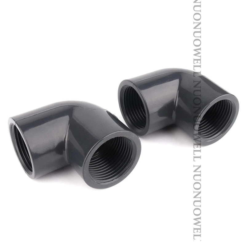 Комплект из 2 предметов 1/2 ''~ 2&quot внутренняя резьба 90 ° ПВХ локоть