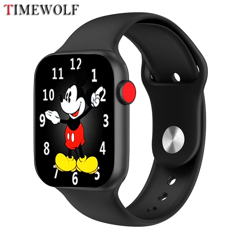 Timewolf Smart Watch Men Android 2020 Answer Call Smartwatch Waterproof
Blood Pressure 10UI Smart Watch for Iphone Android Phone