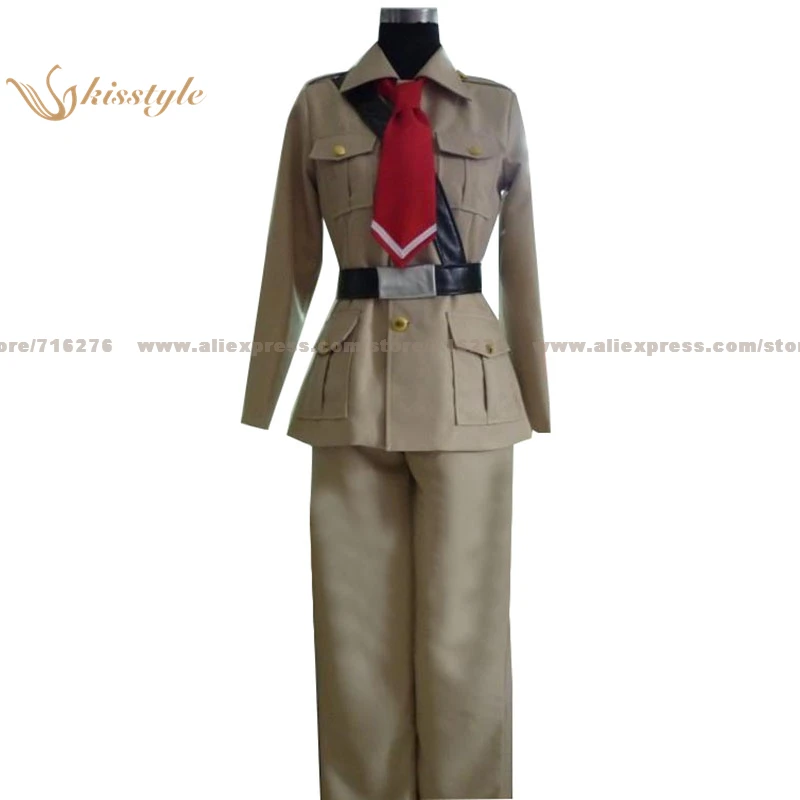 

Kisstyle модная одежда Hetalia: Axis Powers бельгическая униформа, костюм для косплея, принимаются на заказ