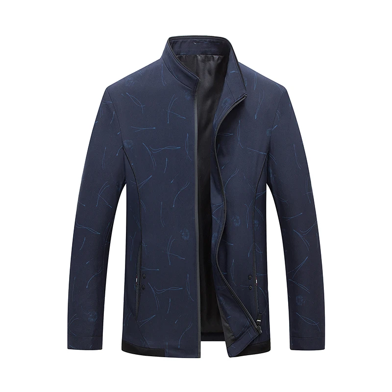 

Spring and autumn middle-aged men's collar jacket jacket baseball collar thin casual men's jacket JG 9037