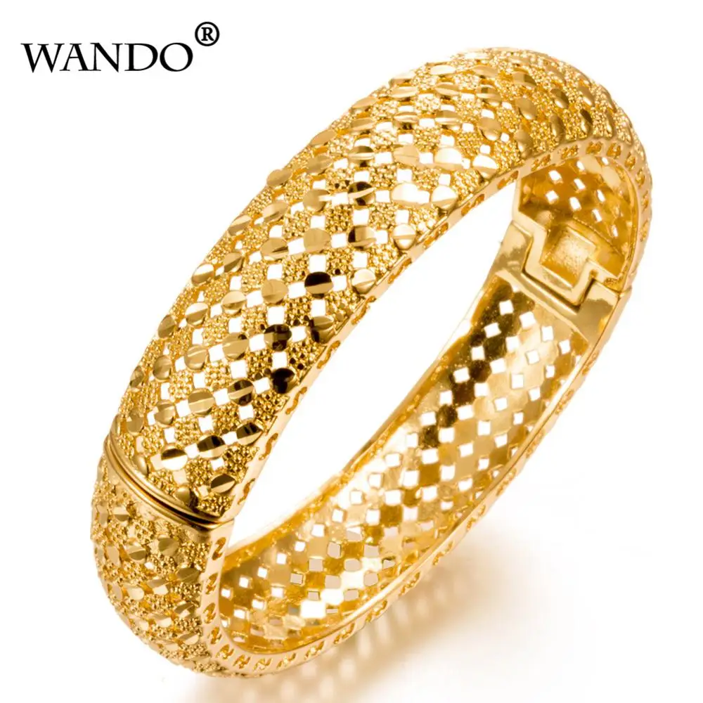 Wando 1 шт. эфиопские браслеты для женщин золотого цвета