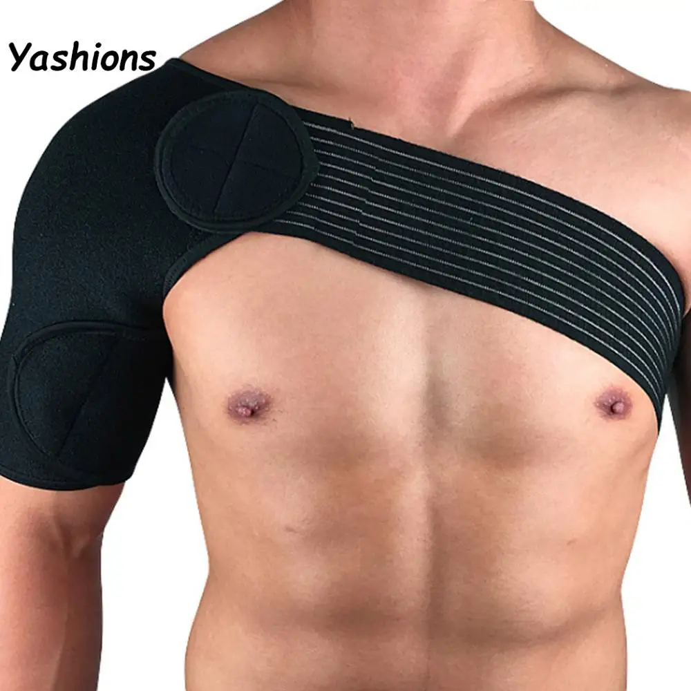 

1 PC Sports Shoulder Protector Pressure Adjustable Single Shoulder Belt Protector Outdoor Fitness Basketball Badminton